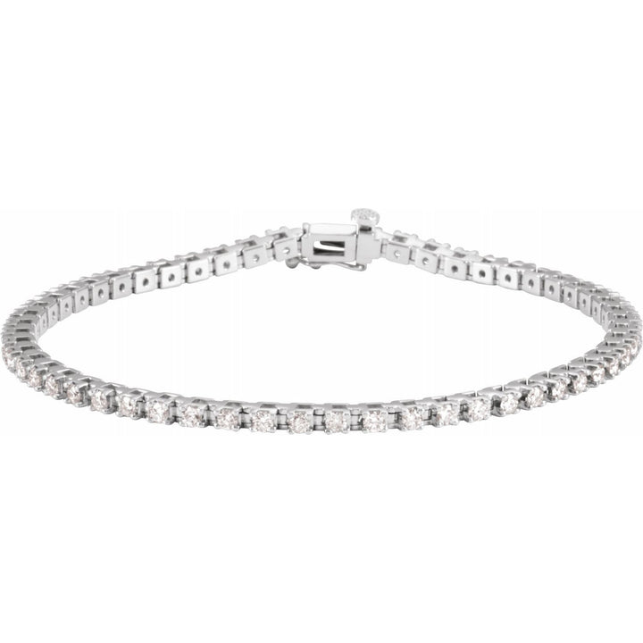 Traditional Diamond Tennis Bracelet