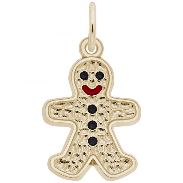 Gingerbread Man Charm or Pendant