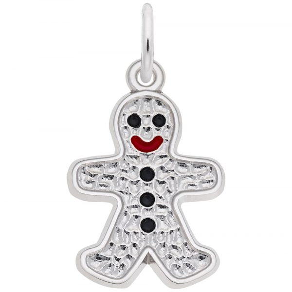 Gingerbread Man Charm or Pendant