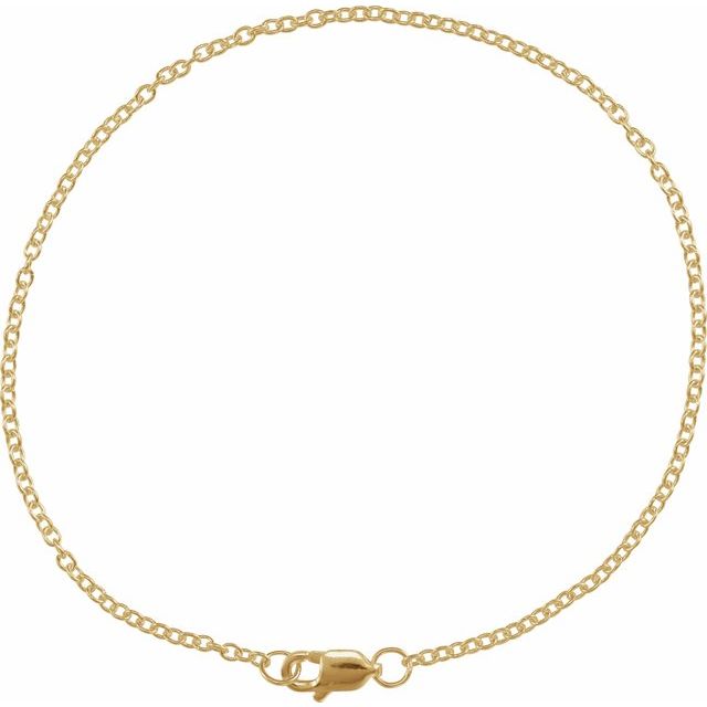 Ladies Gold Open Link Bracelet