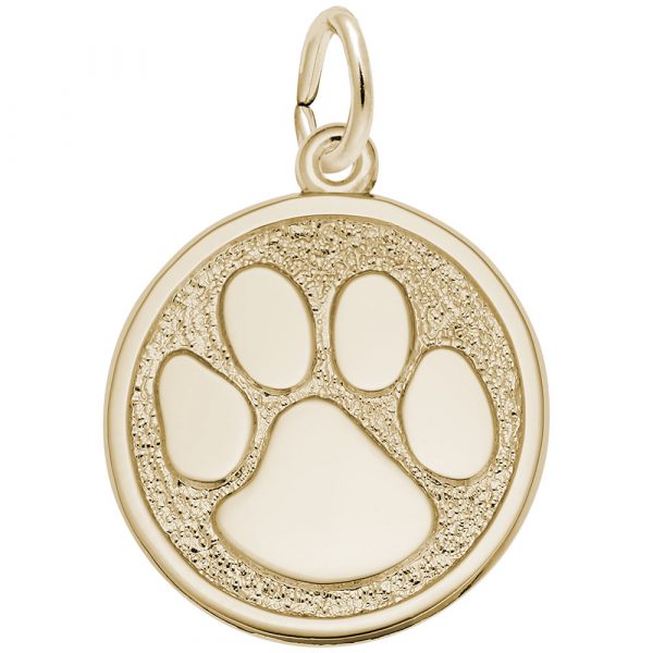 Paw Print Charm