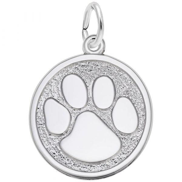 Paw Print Charm