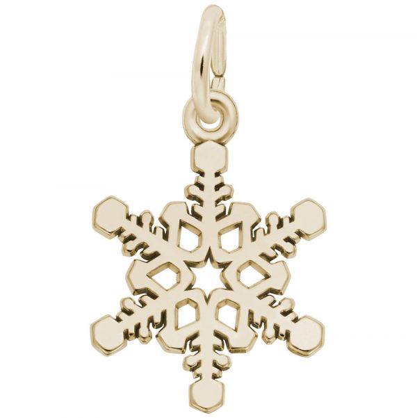 Small Snowflake Charm or Pendant