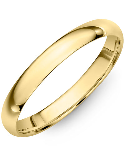 2mm width Yellow Gold Mens band